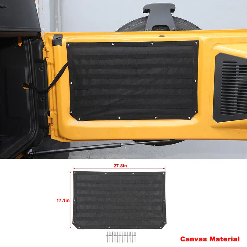 BAWA Multifunction Car Tailgate Storage Organizer Bag for