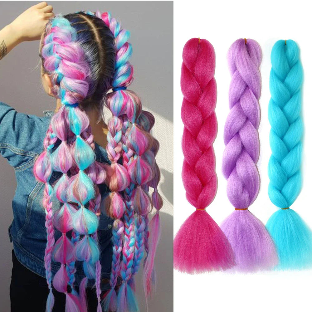 Jumbo Braids Hair Extension 24 inches 3 Pcs/Lot