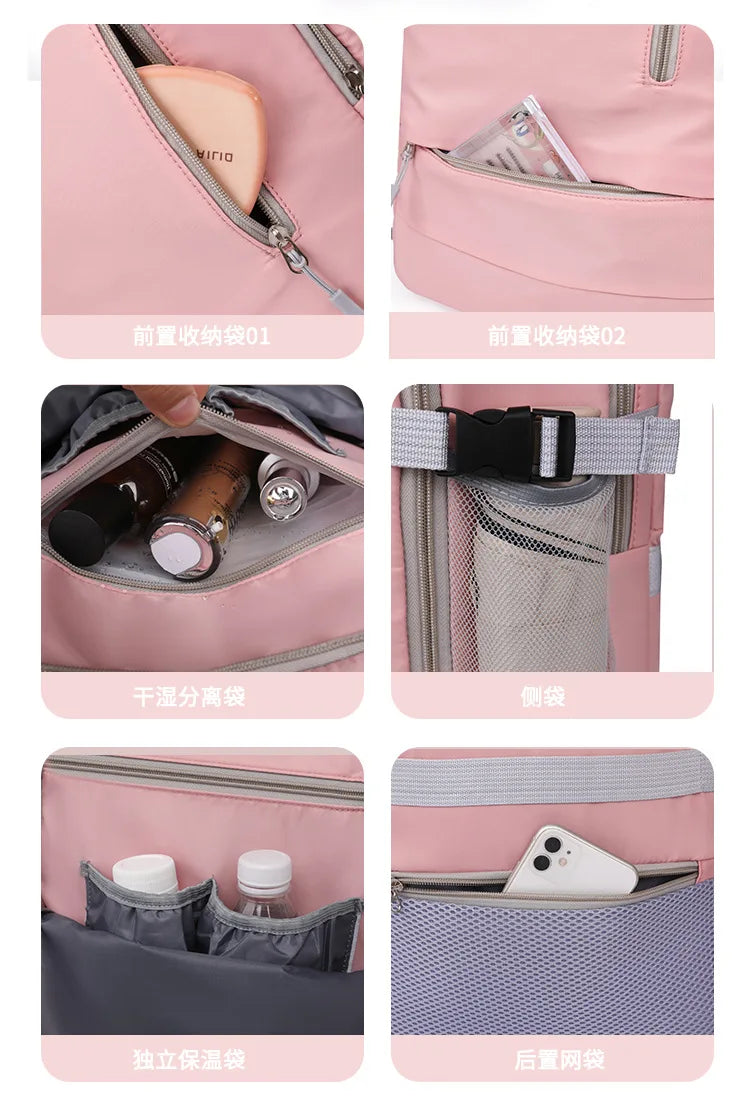 Travel Backpack Flight Approved Carry On Shoulder Bag