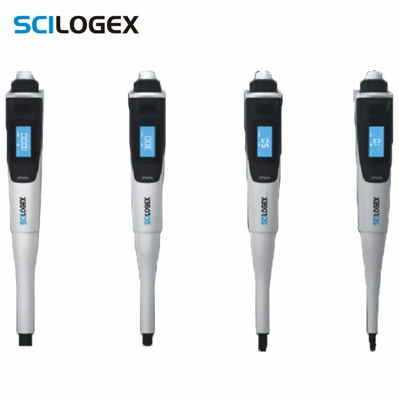 SCILOGEX DPette Electronic Pipette 0.5-10ul/5-50ul/30-300ul/100-1000ul Laboratory Micropipette Lab