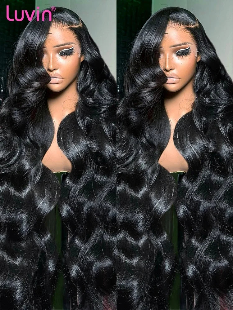 Luvin 250% Body Wave 13x6 Lace Frontal Wigs