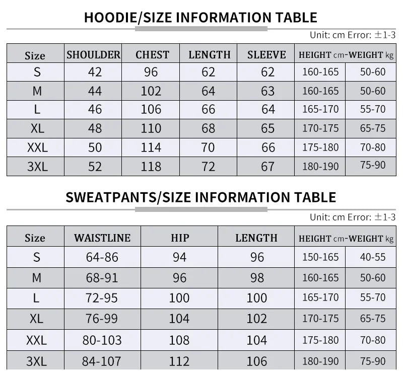 Men's Sets Hoodies+Pants 2024 Spring Sport Suits Casual