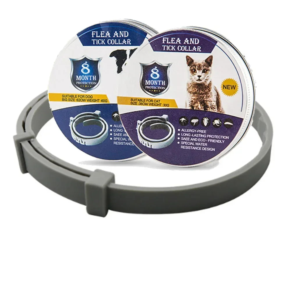 Adjustable Dog & Cat Collar Flea & Tick