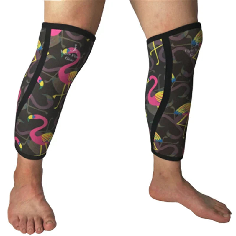 Thick Neoprene Shin Guard Sleeve, Fitness Squats, Powerlifting
