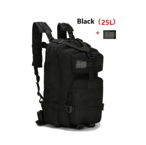 55L 4-in-1 Tactical Molle Backpack for Hiking & Camping