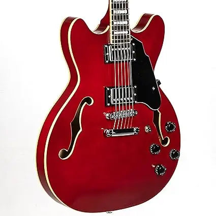 Electric Guitar with Full-Scale, Stainless Steel Frets (Natural),