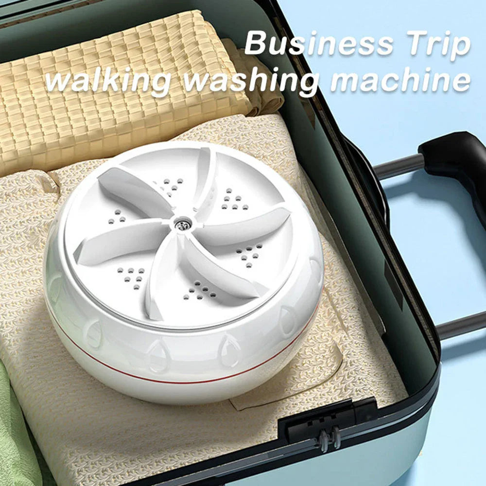 Portable Turbo Washing Machine Hight Power Mini Ultrasonic