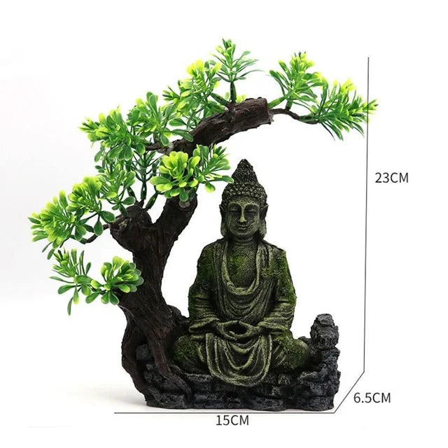 Fish Tank Plant Rockery Multi-style Aquarium Decoration,Resin Artificial