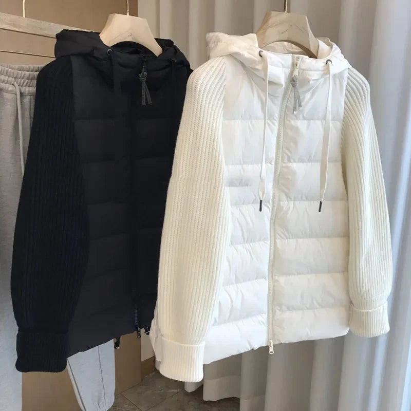 New 2023 Fashion Winter Jacket Women Parkas Hooded