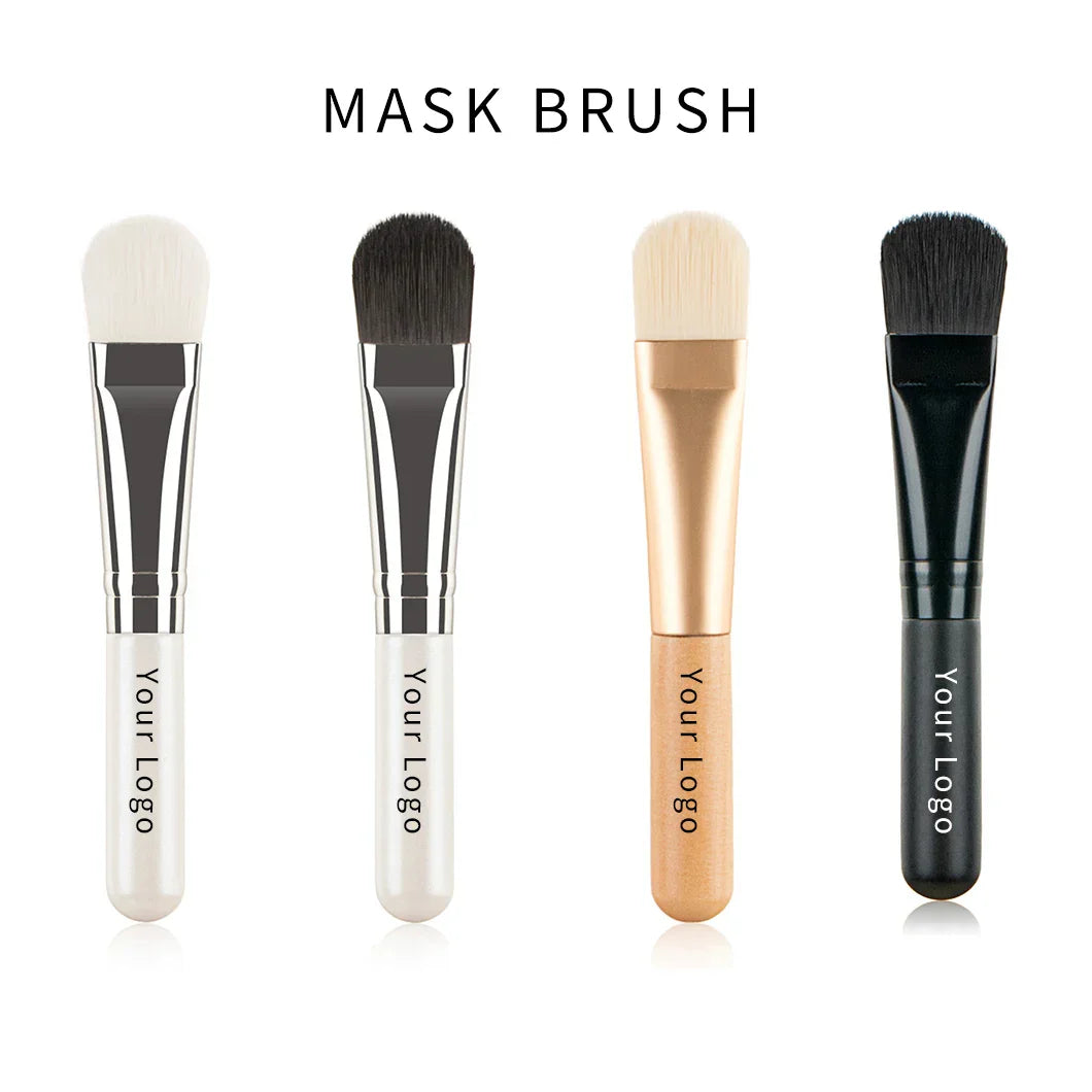 50pcs Custom Logo Soft Hair Mask Brush Accessories