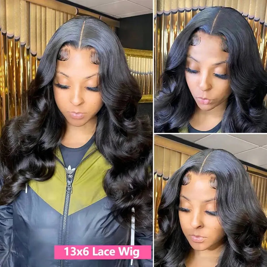 Body Wave 360 Lace Wig Human Hair Pre