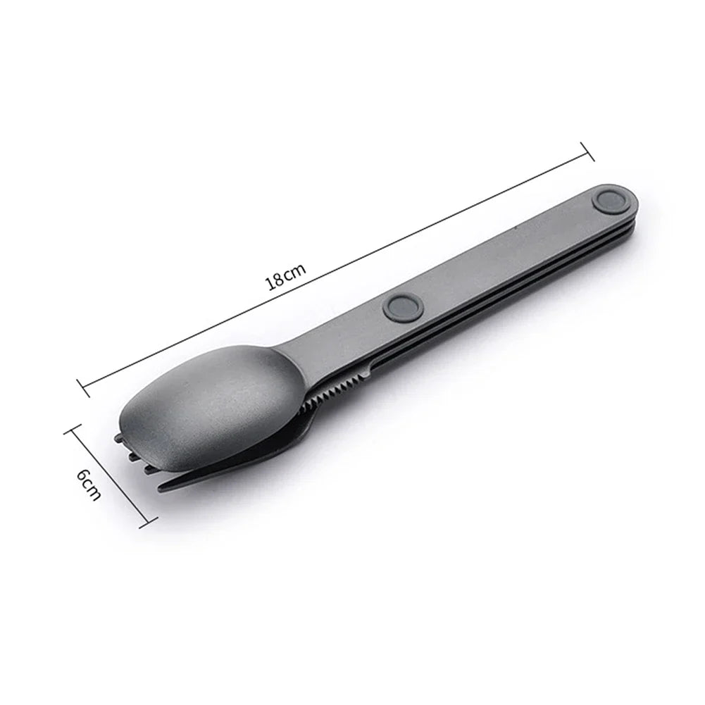 3-In-1 Camping Utensils Set Hot Sale Connect Magnetic