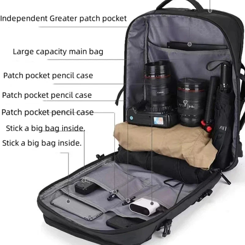 Backpacks Men's Largecapacity Business Travel Bag Computer Backpack