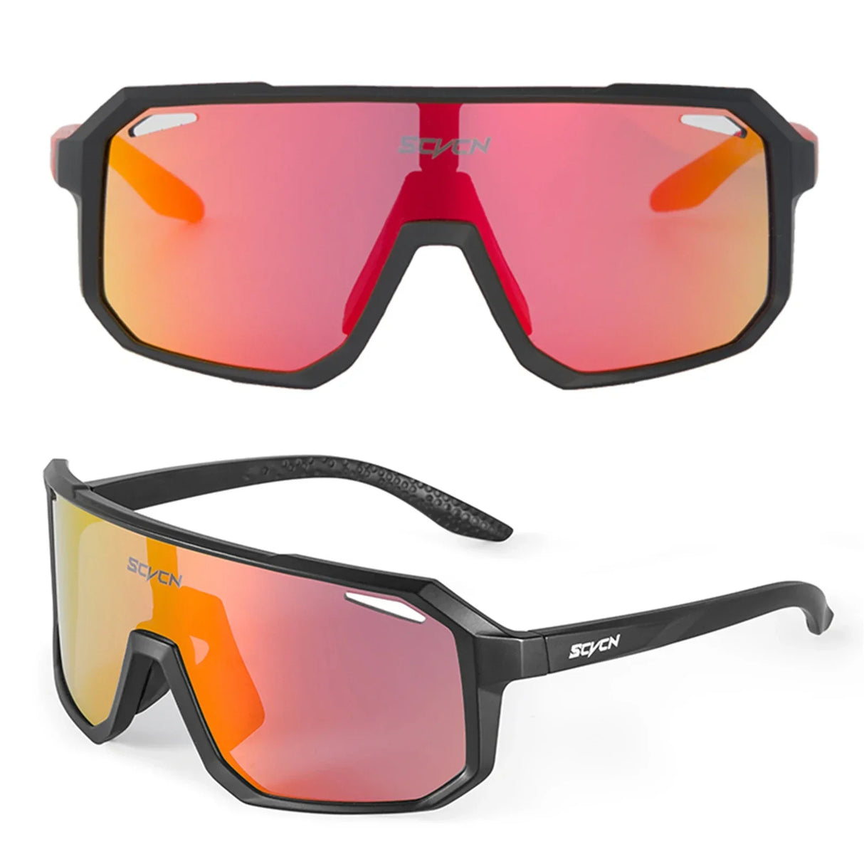 SCVCN-Sunglasses for Men Sport Cycling Glasses Bike Mountain