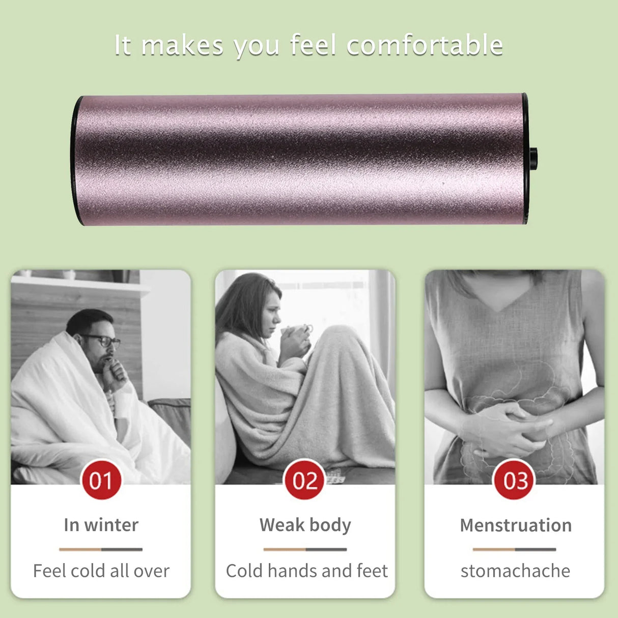USB Hand Heating Burner Handheld Fast Hand Heaters