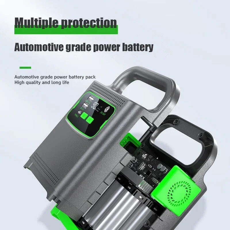 Portable Power Station 120W 220V Outdoor Emergency Storage