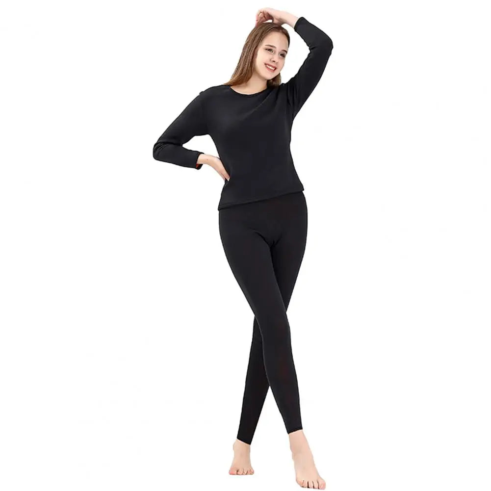Men Thermal Underwear Set Unisex Winter Warm Underwear