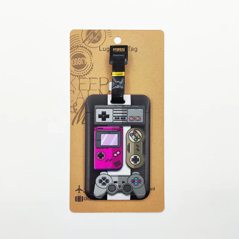 Tape Camera Luggage Label Men Travel Luggage Tag