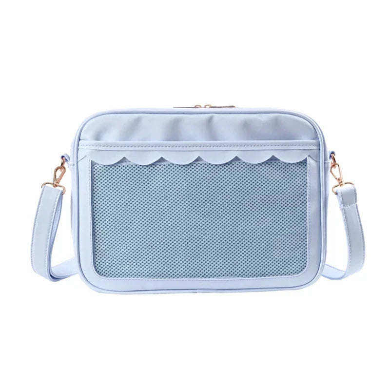 Japanese Harajuku Ita Bag for Women PU Transparent
