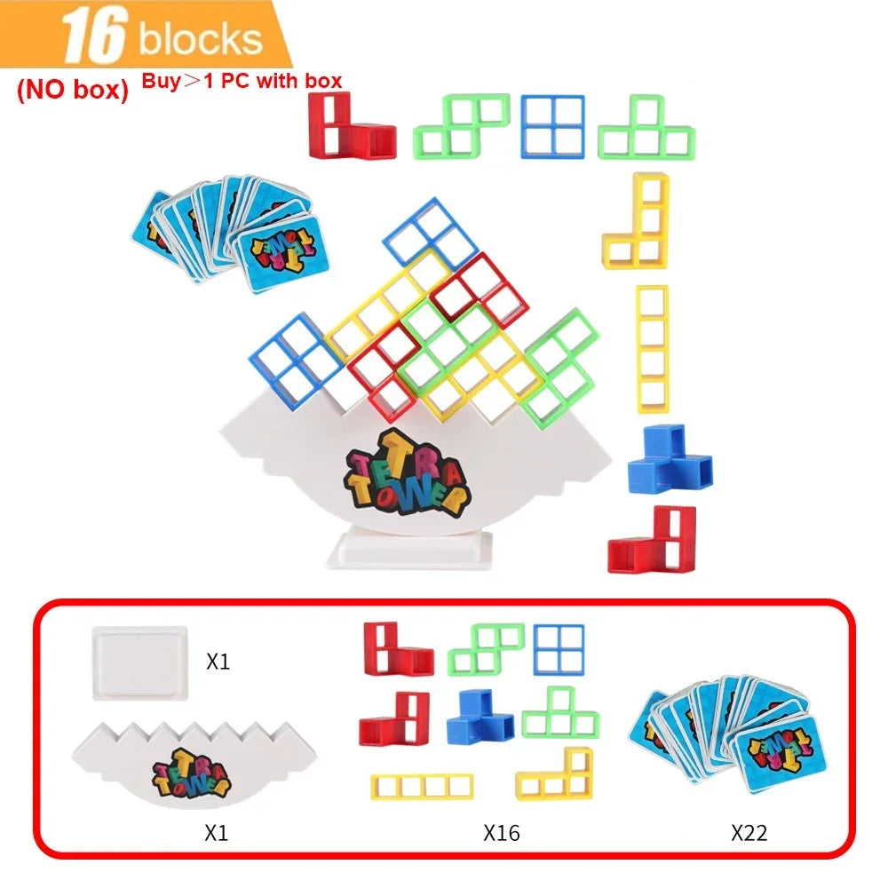 HOT Stacking Blocks Tetra Tower Balance Game Stacking