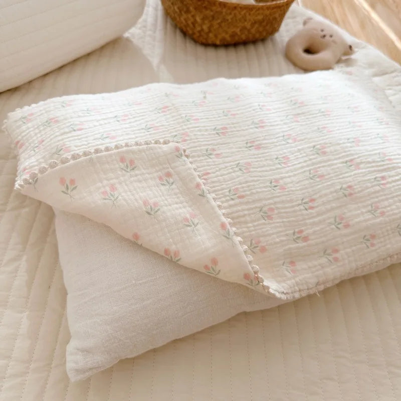 Children Cartoon Bear Bedding Pillow Cover Decorative Kids