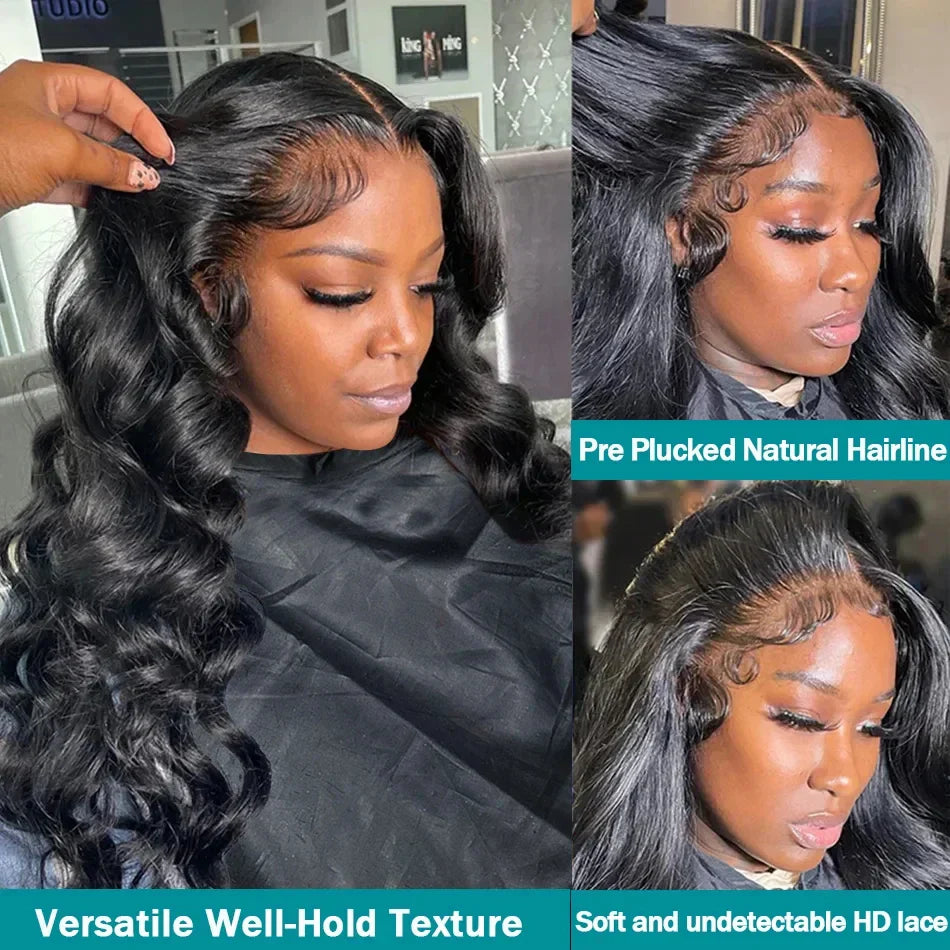 180% HD 13x6 Lace Front Human Hair Wigs