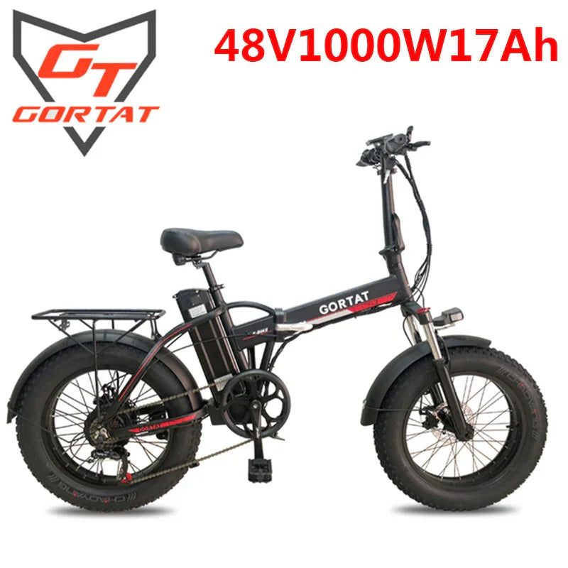 Electric Bicycle 20 Inch 1500W 48V 18Ah Folding