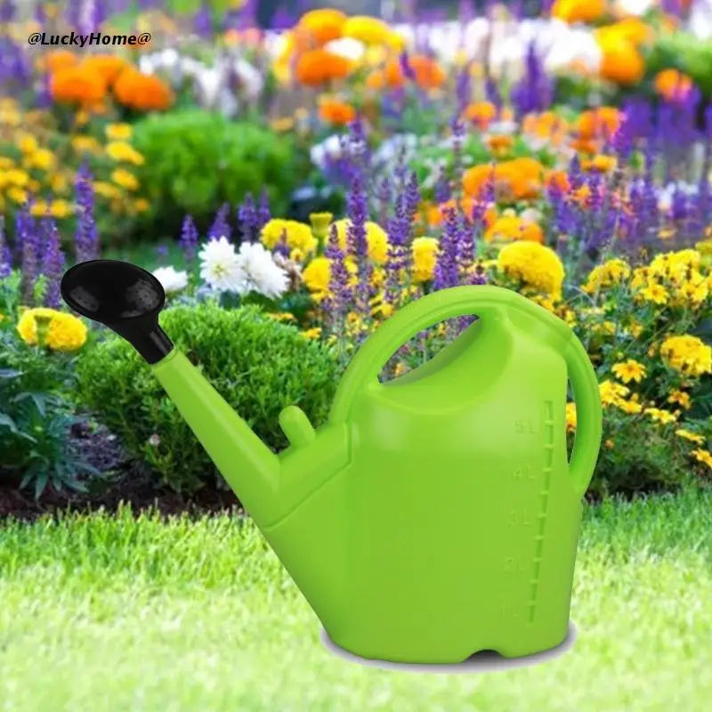 Large Capacity 5L Watering Can Long Spout Portable