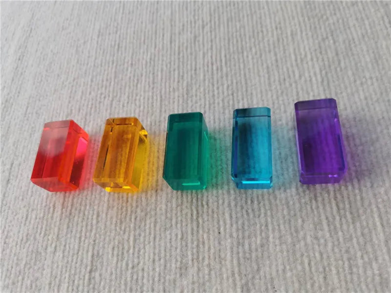 New Design Montessori Toys See Through Rainbow Lucite