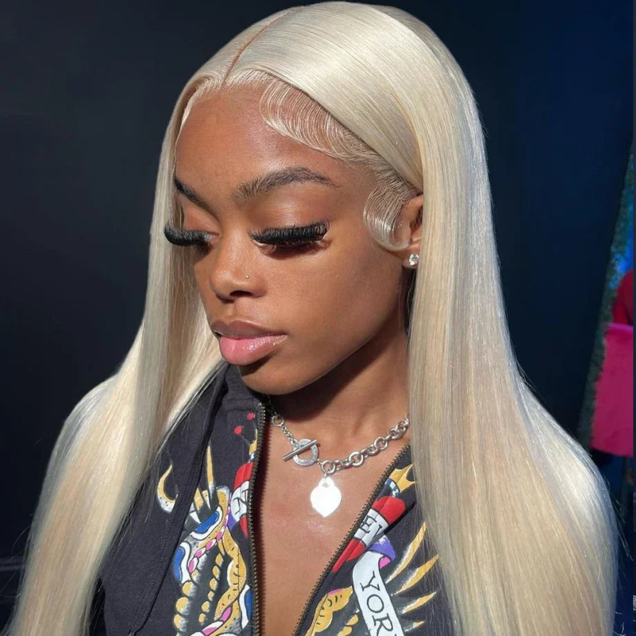 30 inch 613 Blonde Lace Front Human Hair
