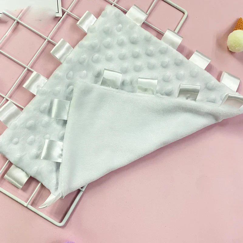 DHL50pcs Handkerchief Sublimation DIY White Blank Velvet Antifouling