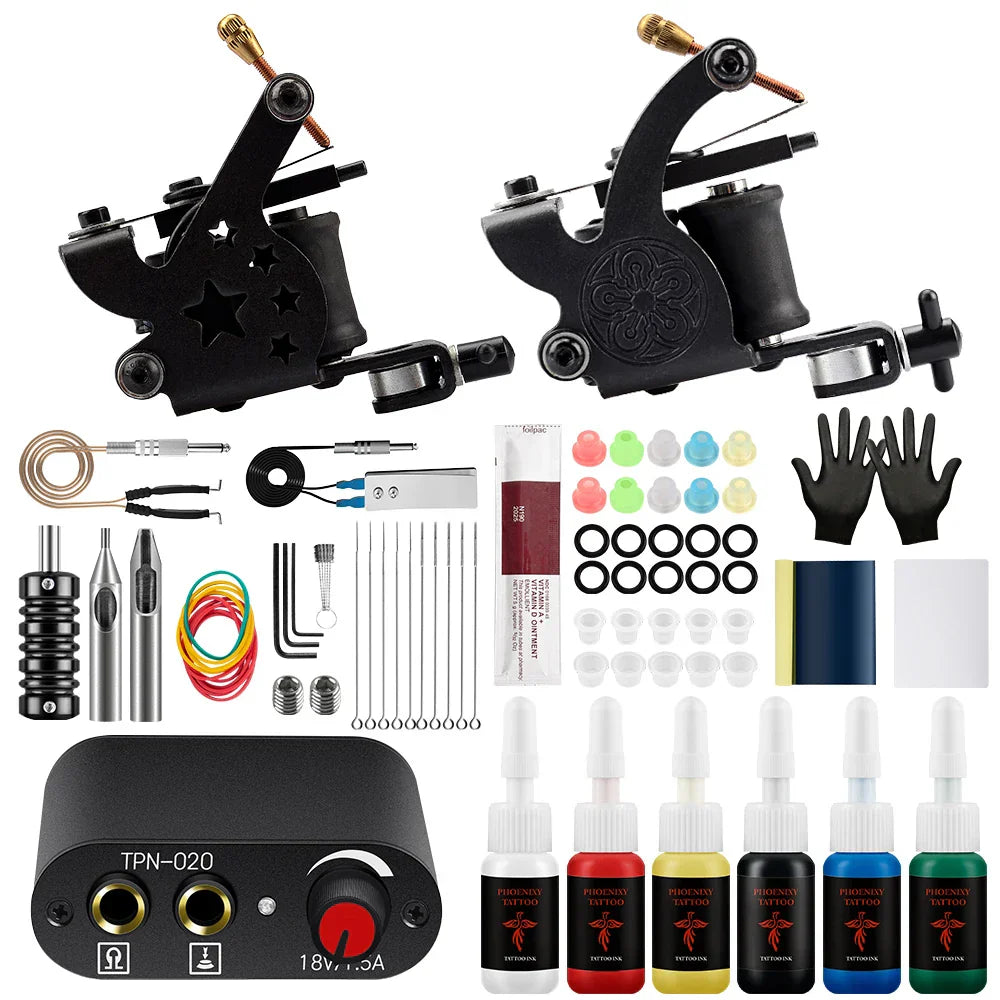 Tattoo Machine Set Beginner Practice Set Tattoo Needles
