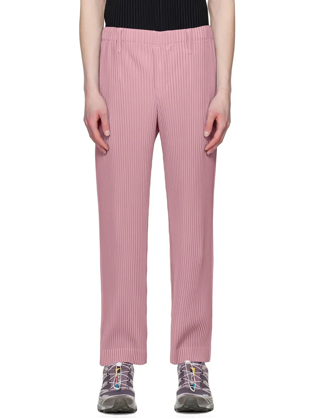 MI TEMPIO Men's Essentials New In Pleated Straight