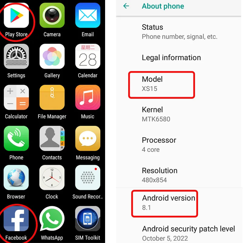 2023 NEW SOYES XS15 Mi Phone SmartPhone Android