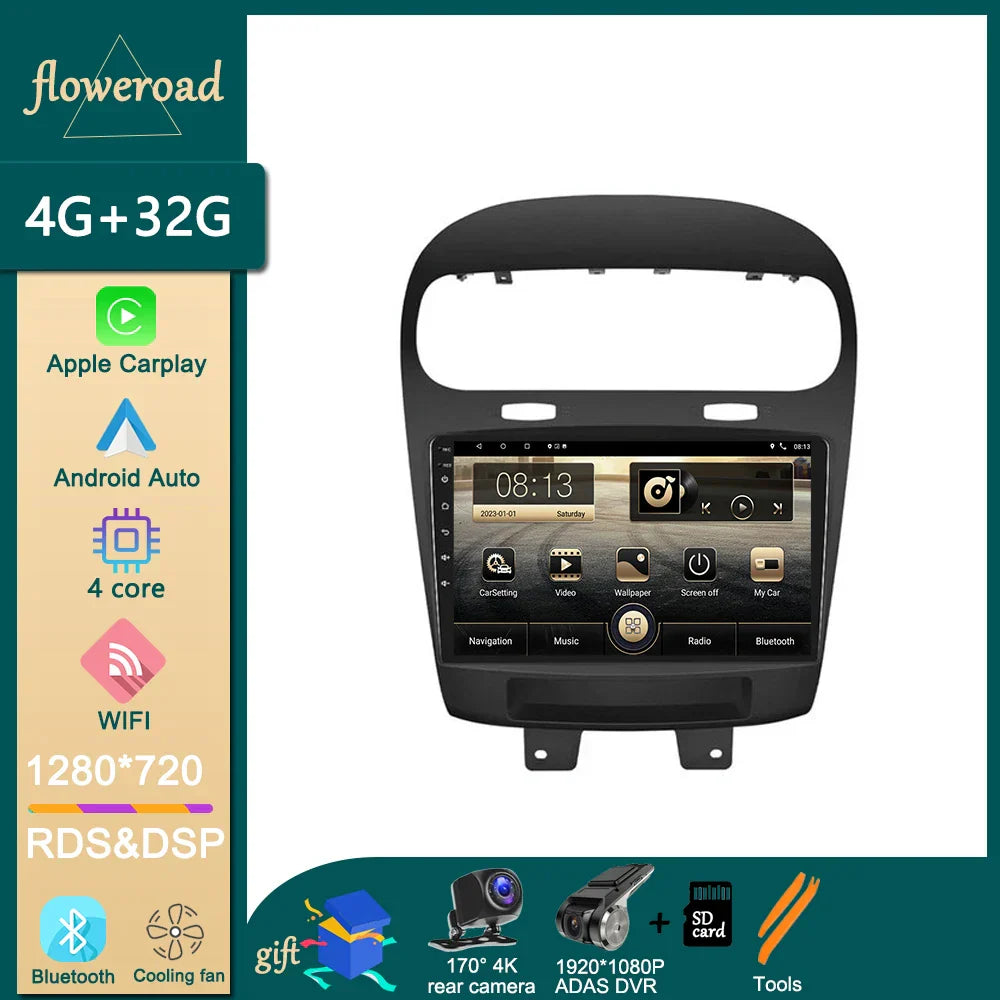 Car Intelligent System Android For Dodge Journey Fiat