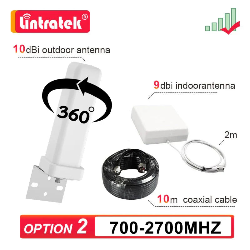 2G/3G/4G LTE GSM 360° Antenna Kit for Cell Signal Booster
