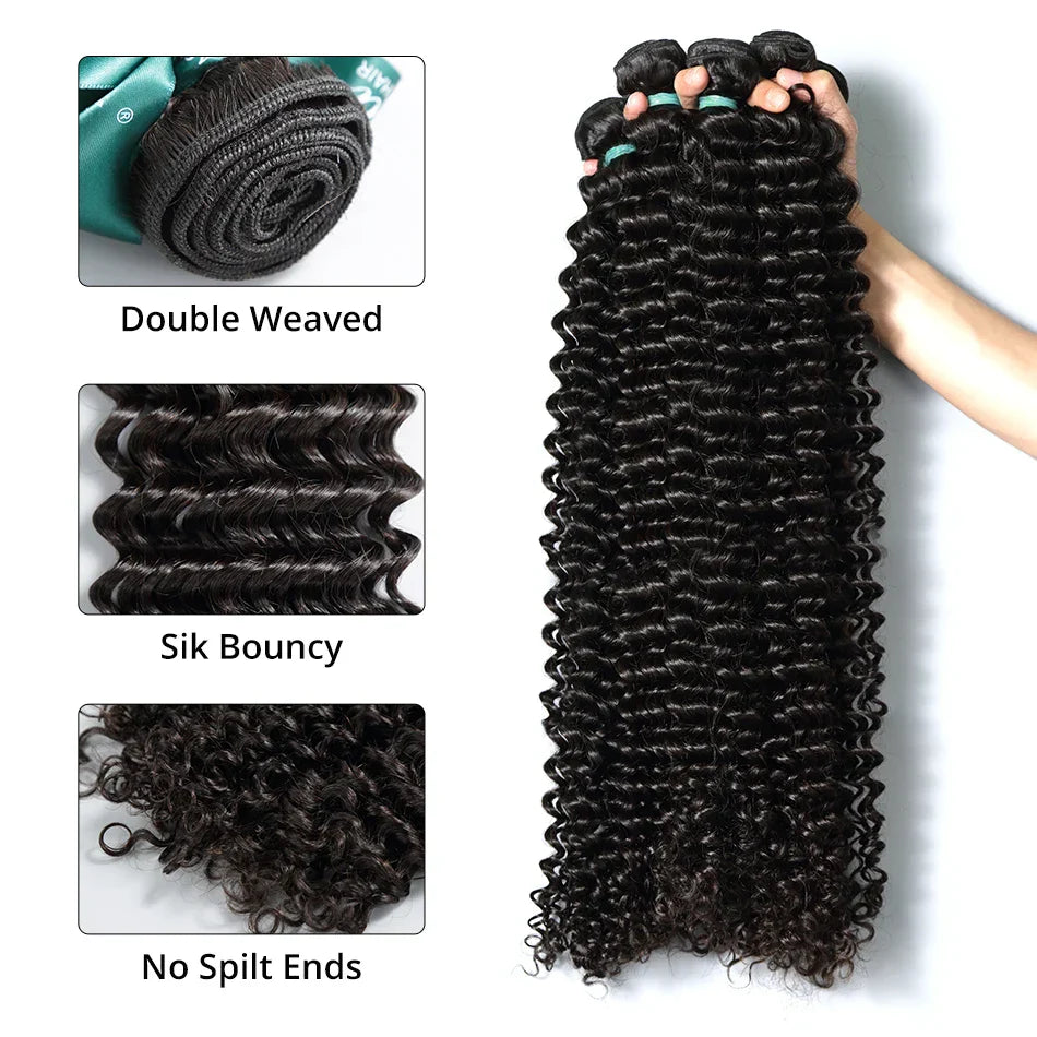 Melodie 30 40 Inch Loose Deep Wave Human
