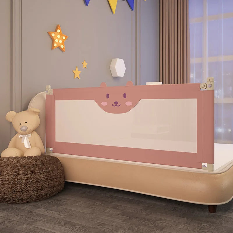 Embroidered Children's Anti-falling Bed Fence Universal Safety Guard