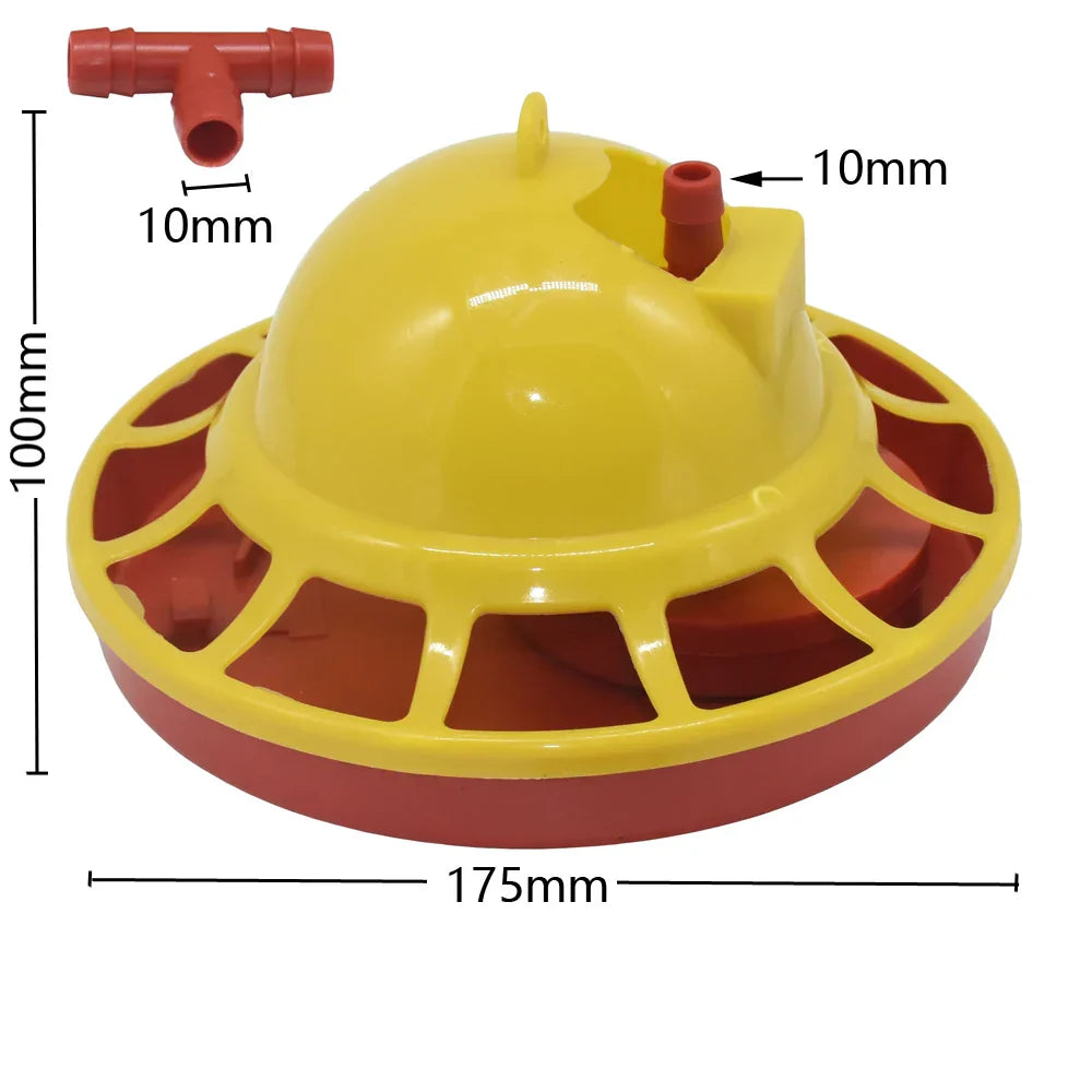 Automatic Chick Waterer Waterer Fountain Chick Brooder Drinkers