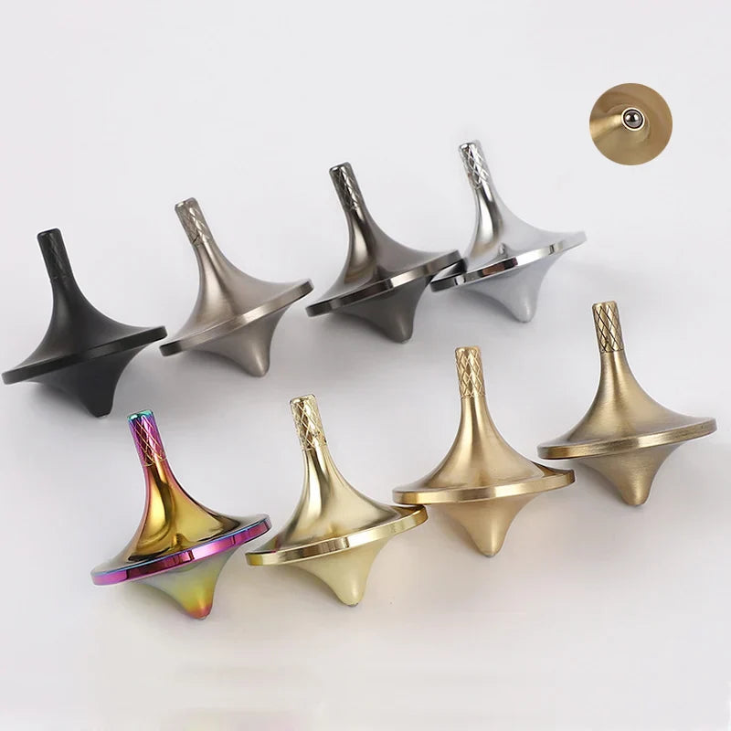 Inception Space Metal Brass Spinning Top Stress Relief