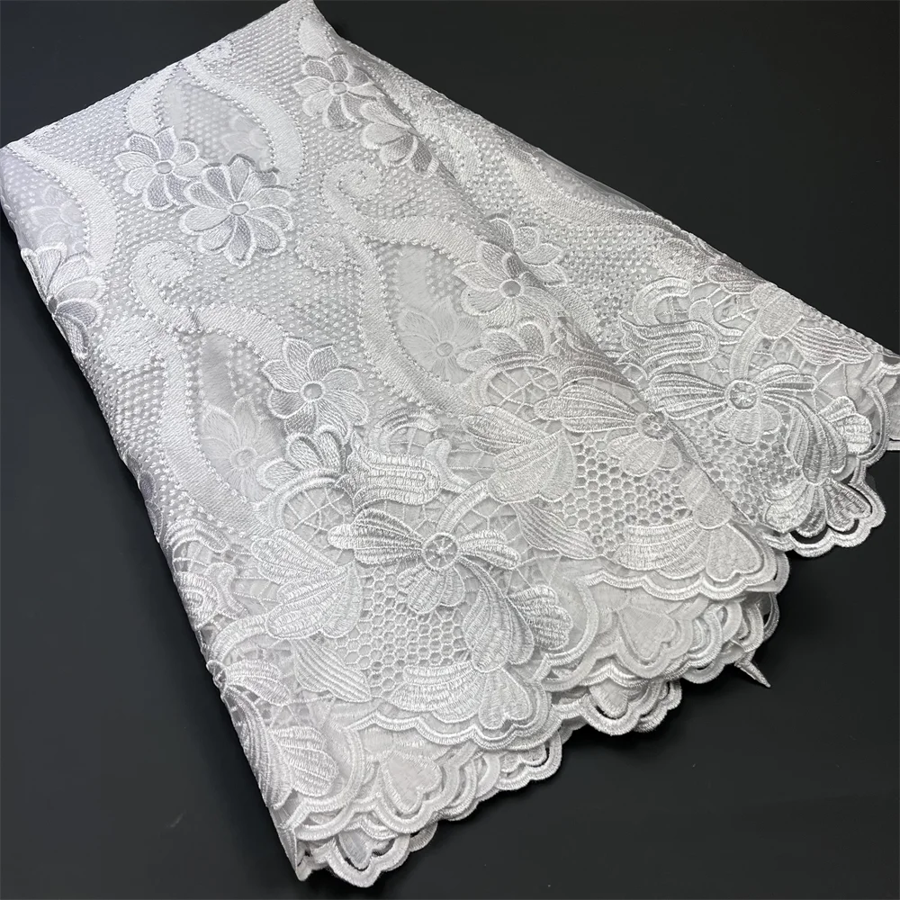 2022 High Quality African Nigerian French Tulle Lace