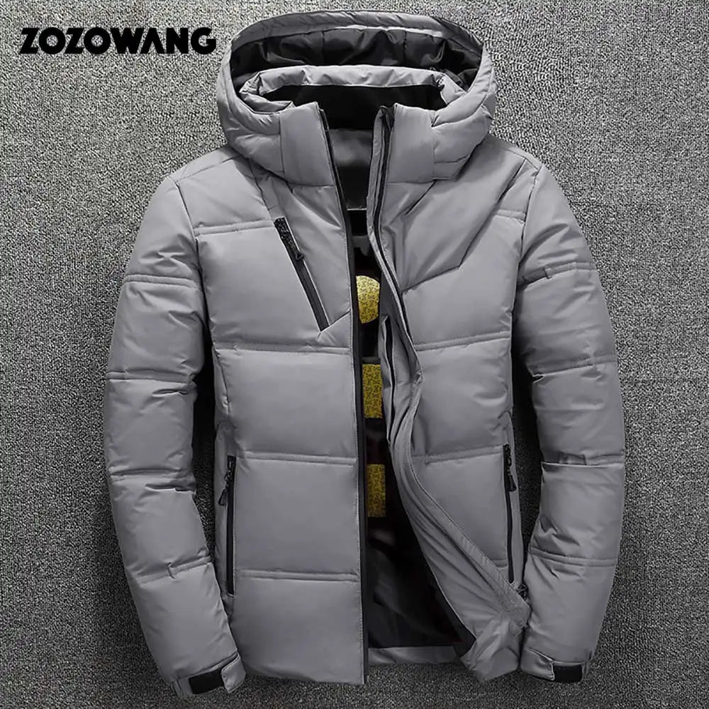 ZOZOWANG High Quality White Duck Thick Down Jacket