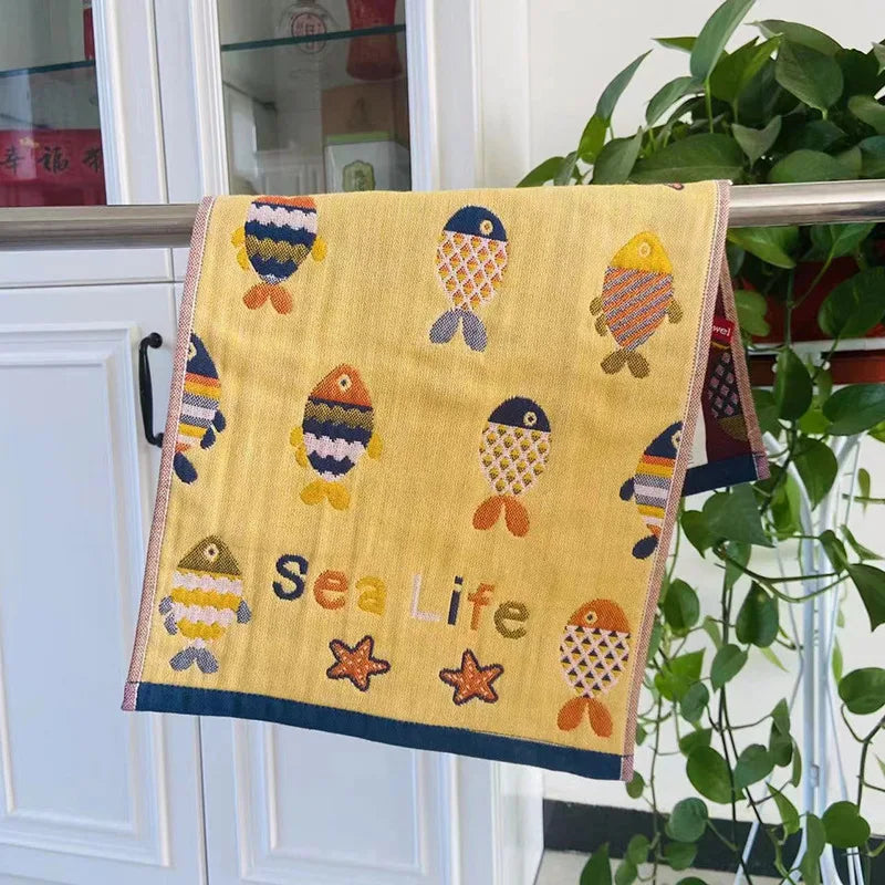 Three Layers Of Gauze Children's Towel Breathable Baby