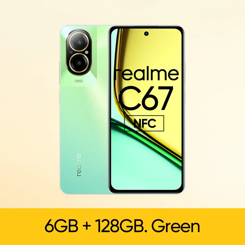 realme C67 Smartphone Snapdragon 685 Processor 6,72'' 90Hz