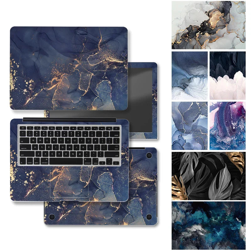 DIY Marble Cover Laptop Skin Sticker Vinyl 13.3"14"15.6"17.3"