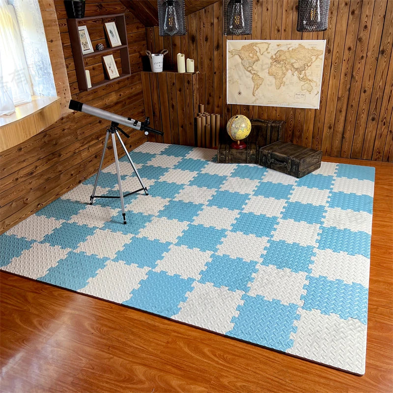 16-Piece Thick Baby Activity Play Mat - Anti-Collision Gymnasium Pad