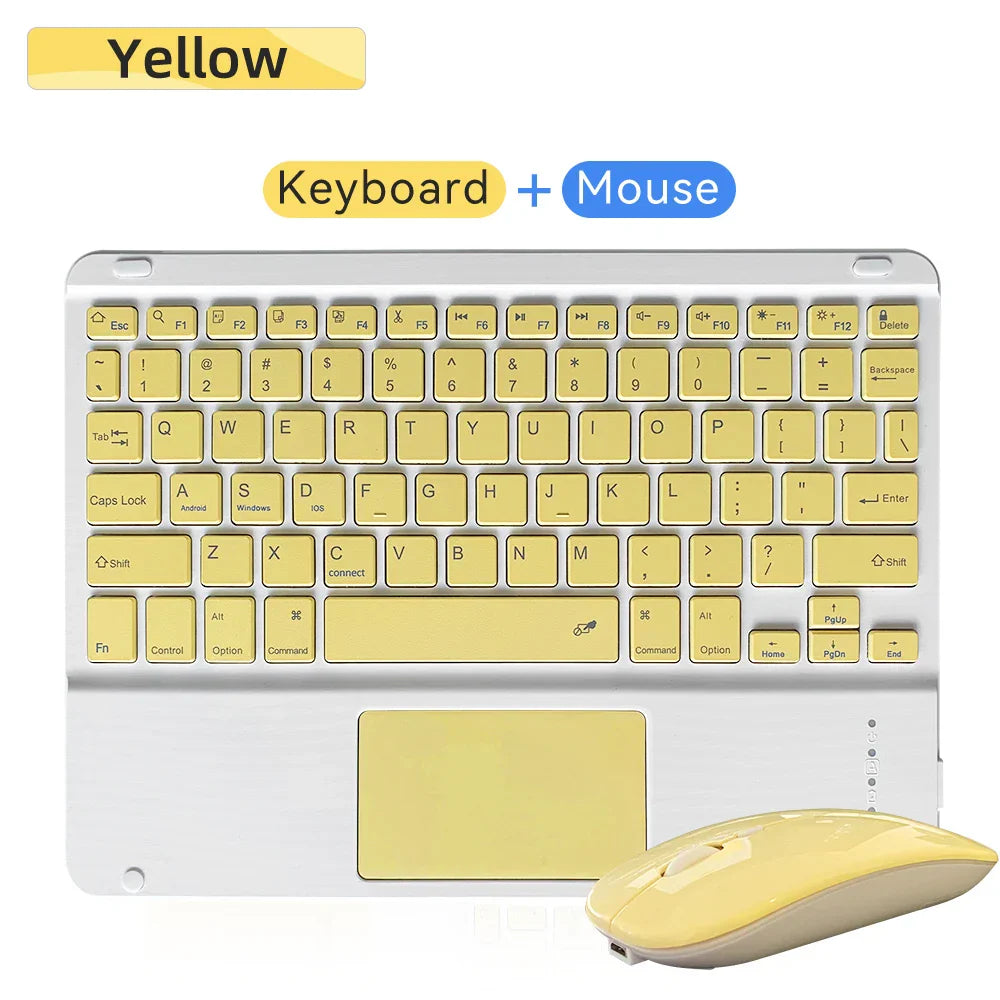 Touchpad Wireless Keyboard and Mouse Combo For iPad