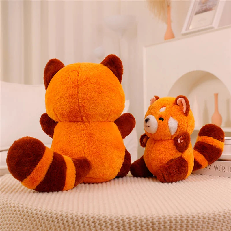 New Stuffed Anime Figure Doll Turned Red Panda