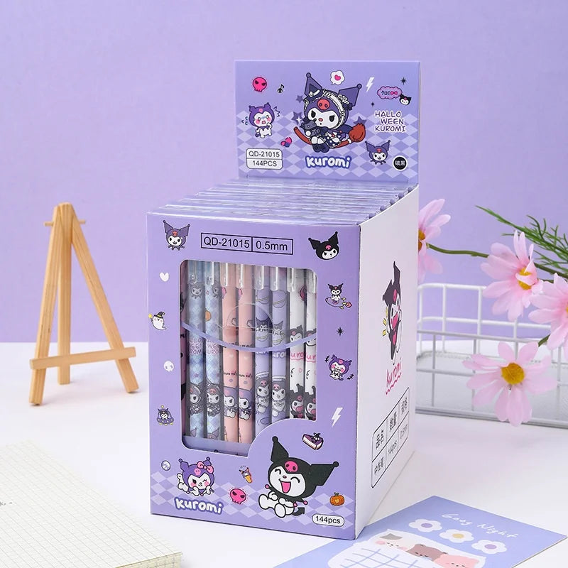 12-24 Sanrio erasable neutral pens hellokitty melody kuromi