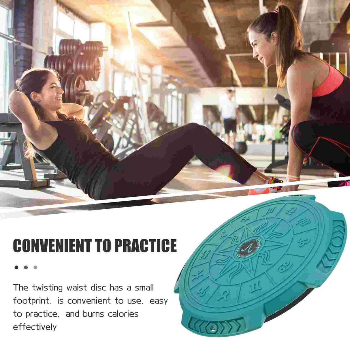 Twisting Waist Disc Twists Board Foot Massage Board